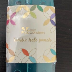 Erin Condren Colorful Floral Binder Hole Punch
